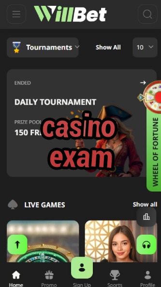 Casino Exam - Test Your Luck Casino Challenge-www.bdqngd.com