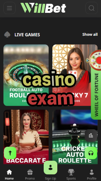 Casino Exam - Test Your Luck Casino Challenge-www.bdqngd.com