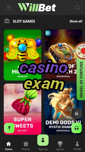 Casino Exam - Test Your Luck Casino Challenge-www.bdqngd.com